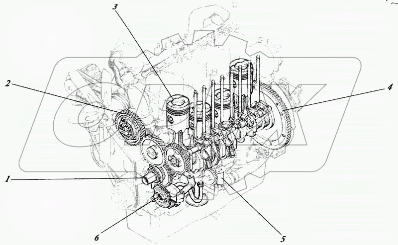 Дизель 442-56И-00с1