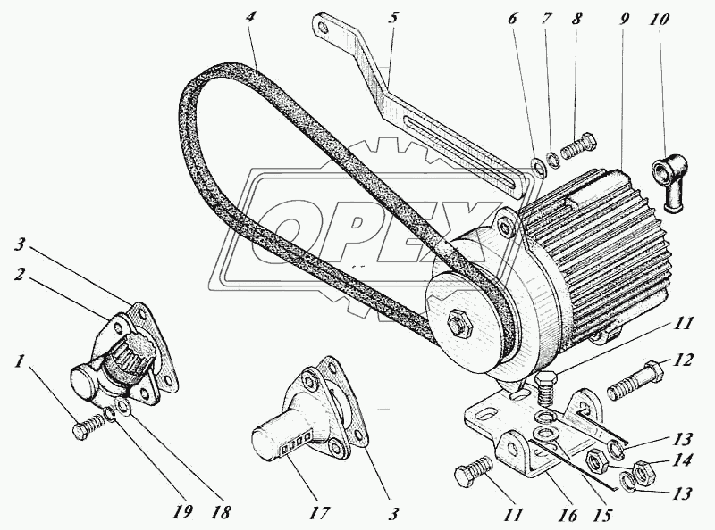 Установка электрооборудования и приборов 440-14c1