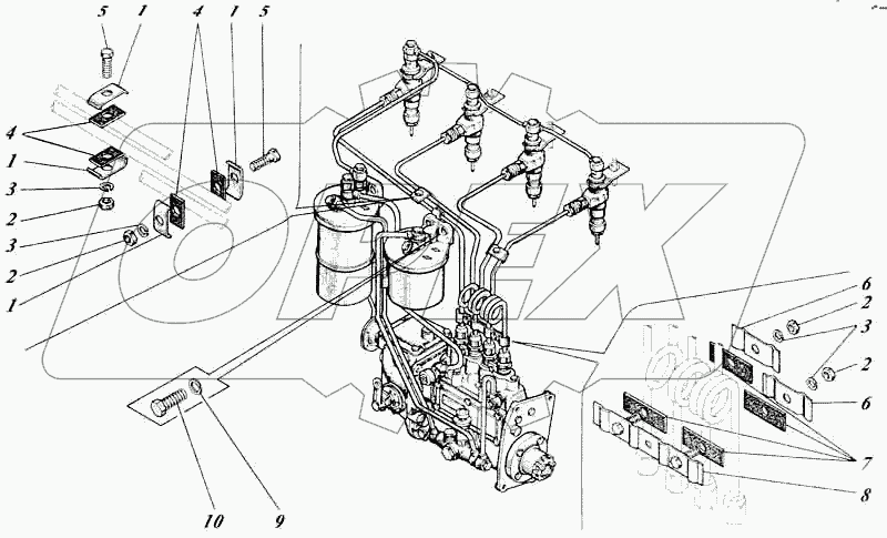 Система топливная 440И-15с1-1-01