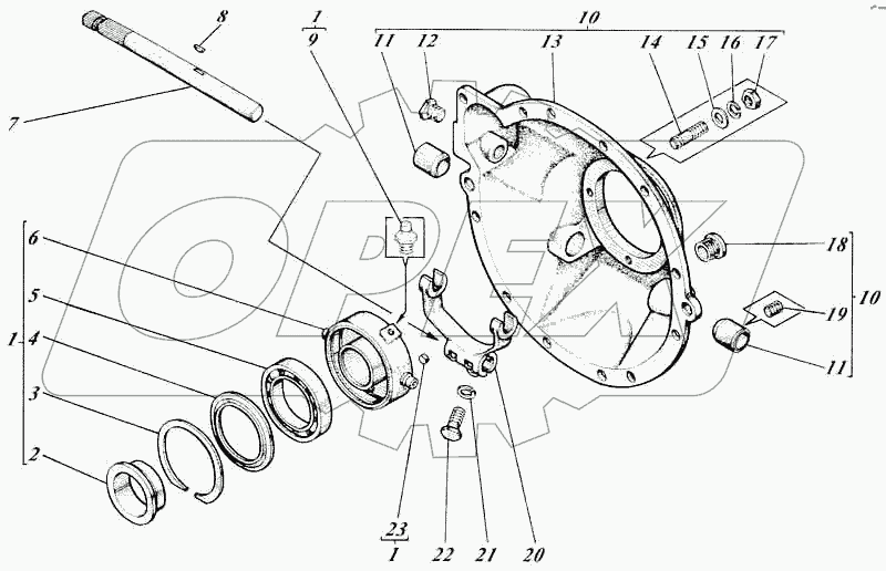 Муфта сцепления 41-21c1-01-31