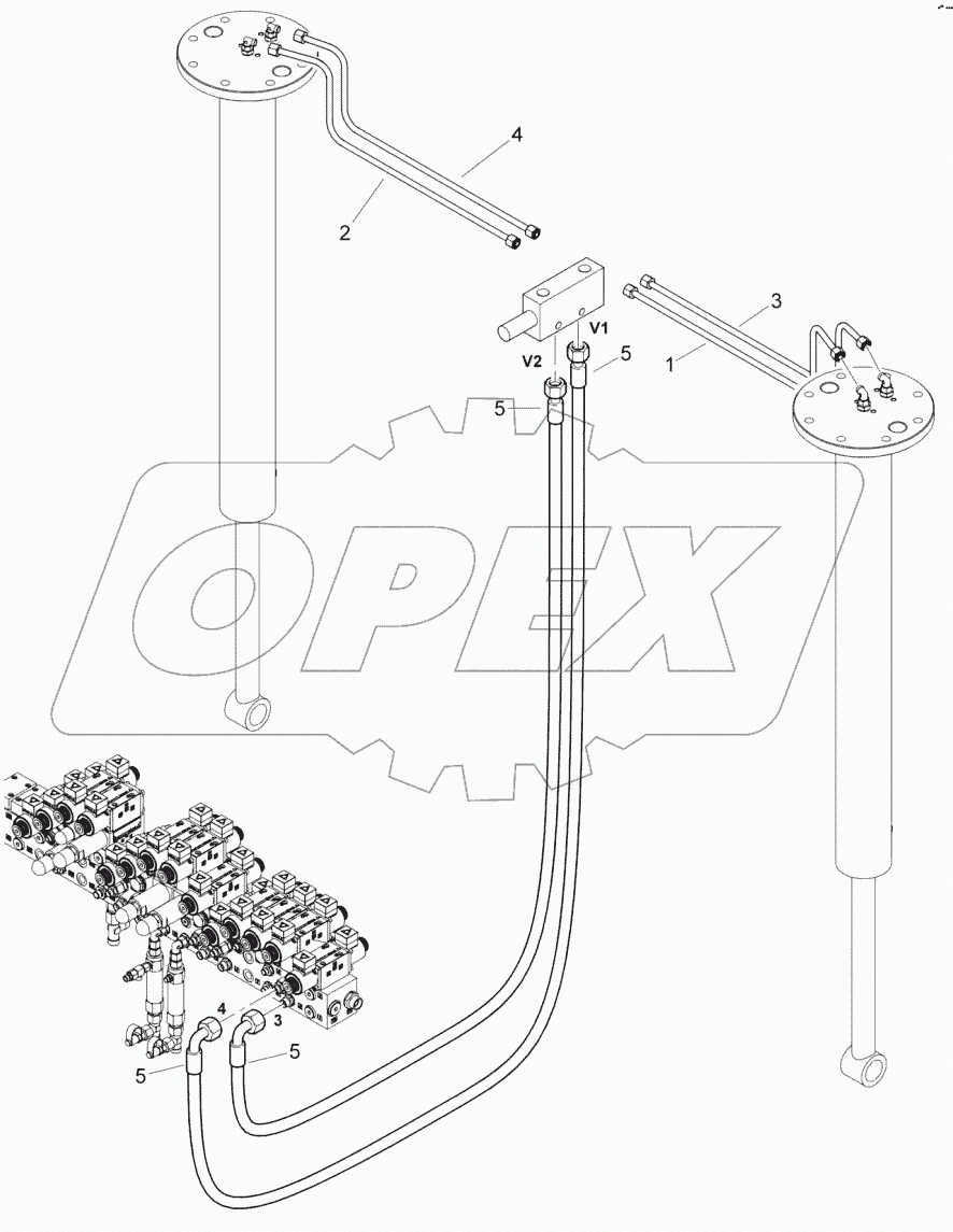  Hydraulic, height adjustment