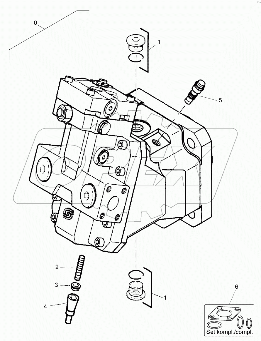  Hydraulic Motor
