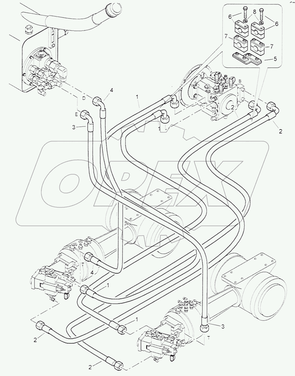  Hydraulic, Travel System