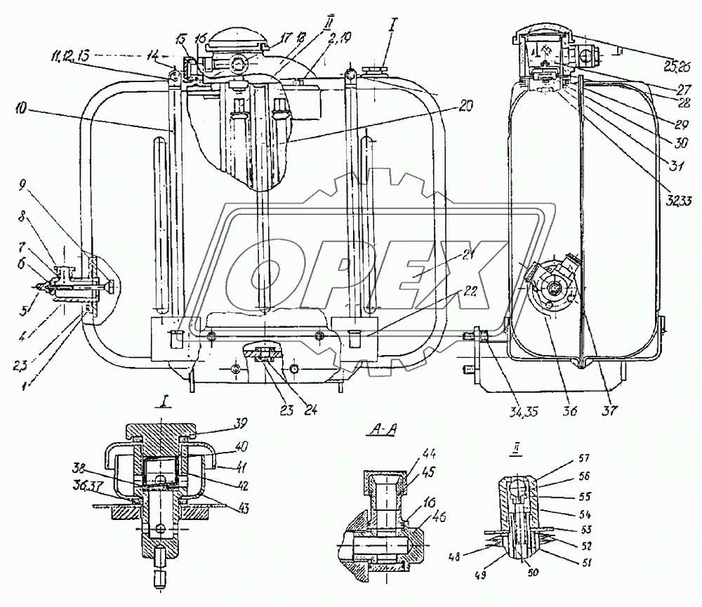 Бак масляный