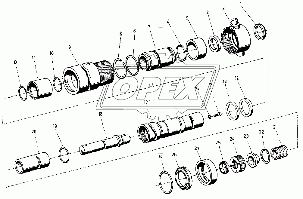 Цилиндр телескопический 1