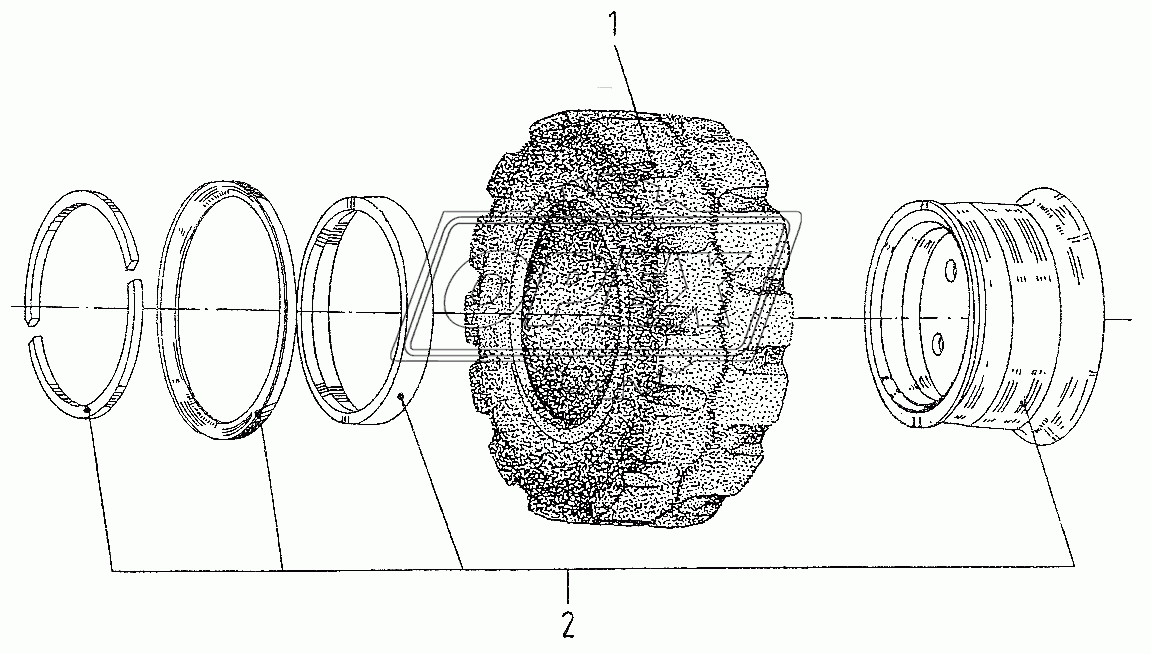 Колесо 6,00-9 1