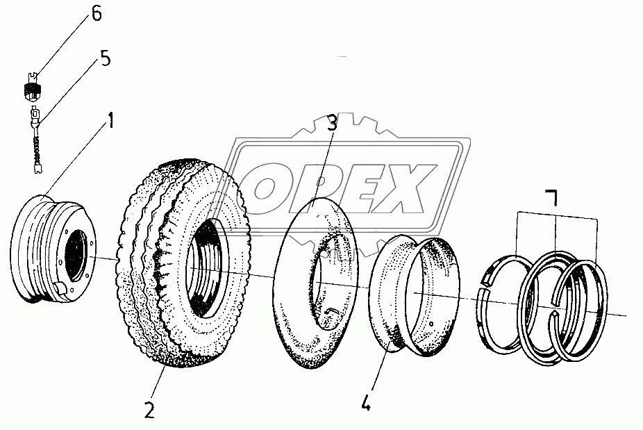 Колесо 21x8-9