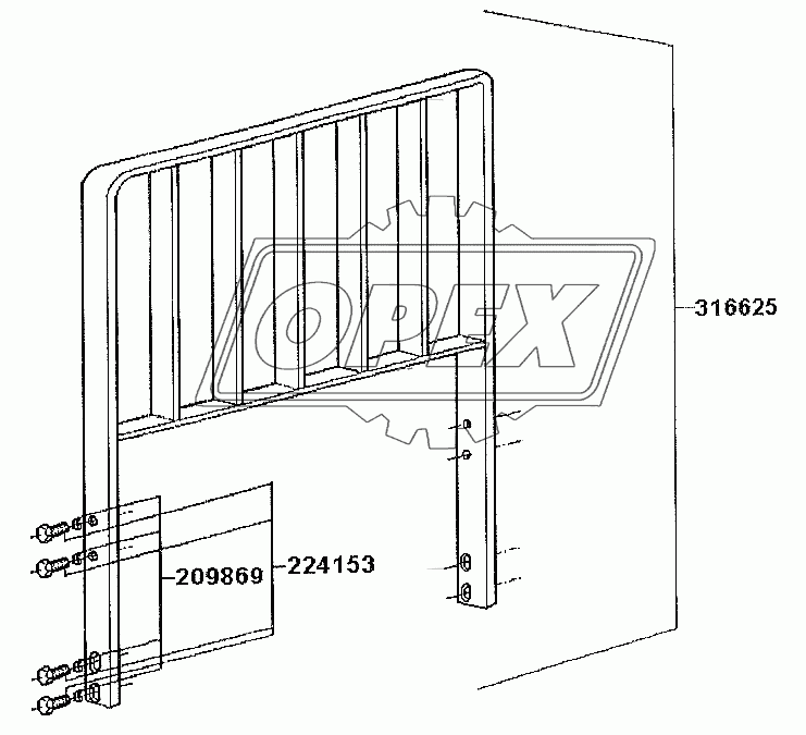 Предохранительная решетка EB687-Piccolo