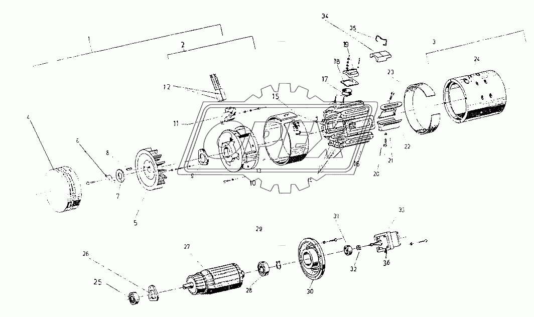 Насос с электродвигателем 3