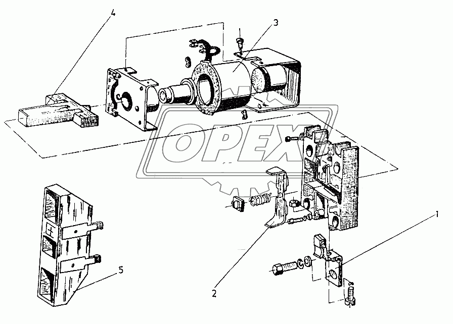 Контактор постоянного тока, однополюсный КПЕ-4