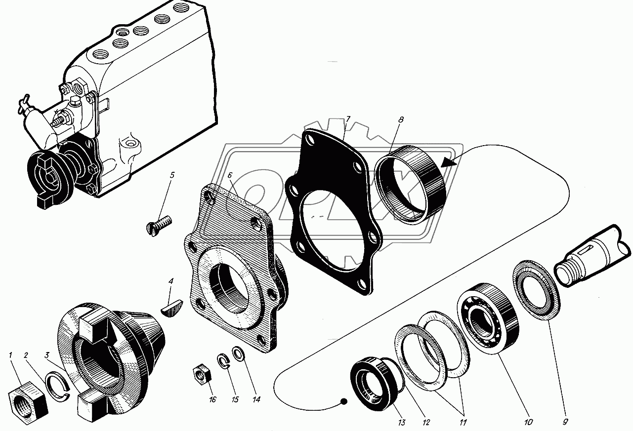 Букса шарикоподшипника