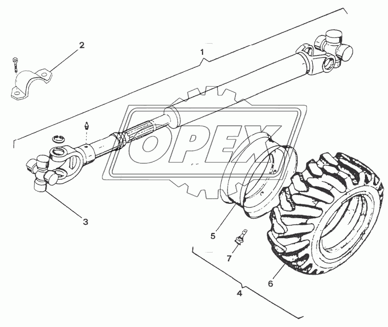 TRANSMISSION SHAFT – WHEELS