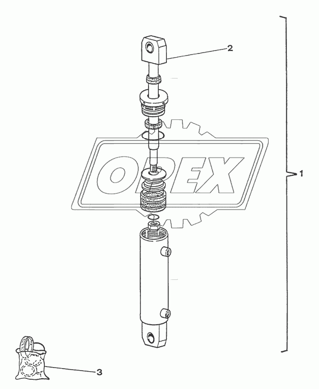 LIFTING CHUTE JACK