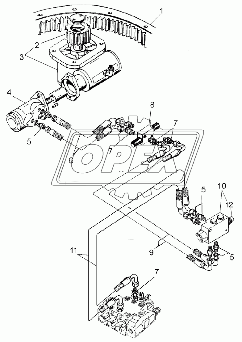 SLEWING BEARING DISC PLANT