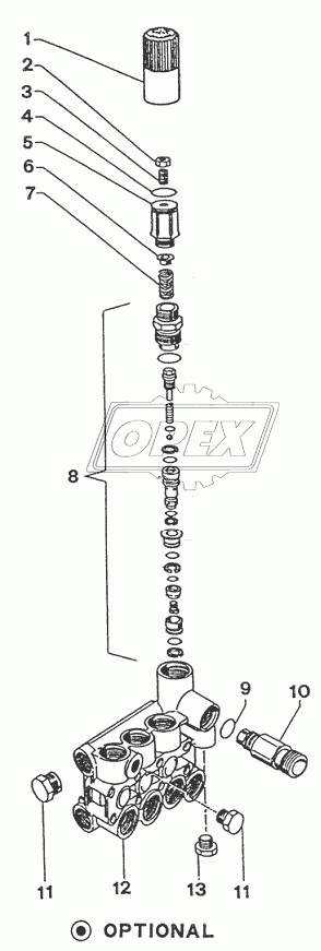 HIGH PRESSURE WATER PUMP VALVE