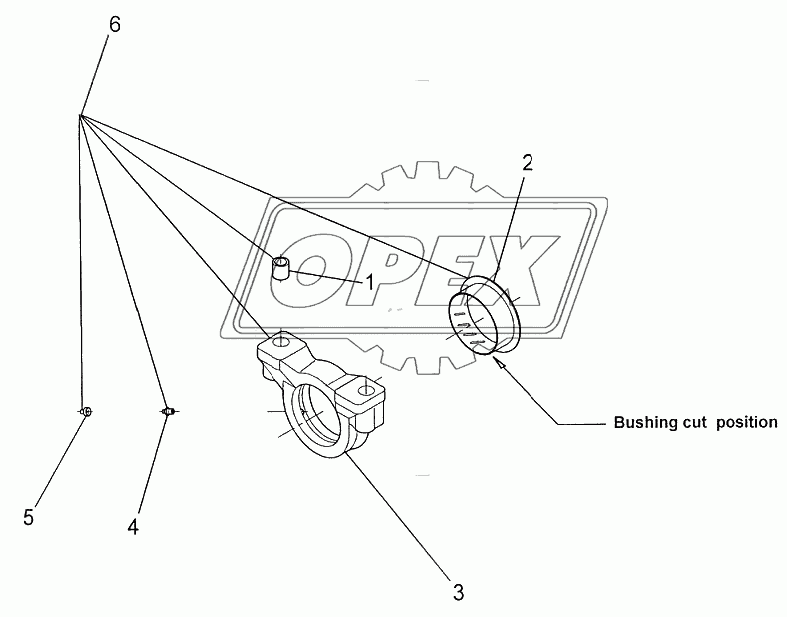 REAR AXLE: OSCILLATION SUPPORTS