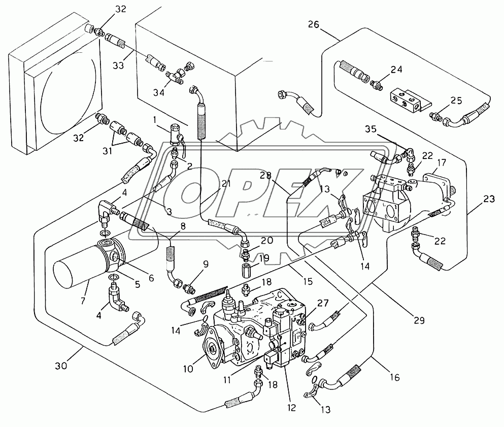 TRANSMISSION HYDRAULIC PLANT