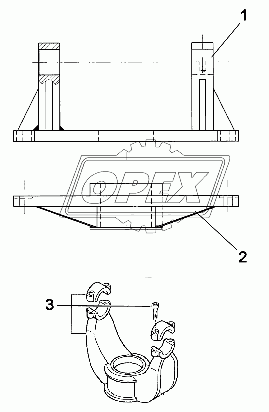 DRUM REDUCER SUPPORT