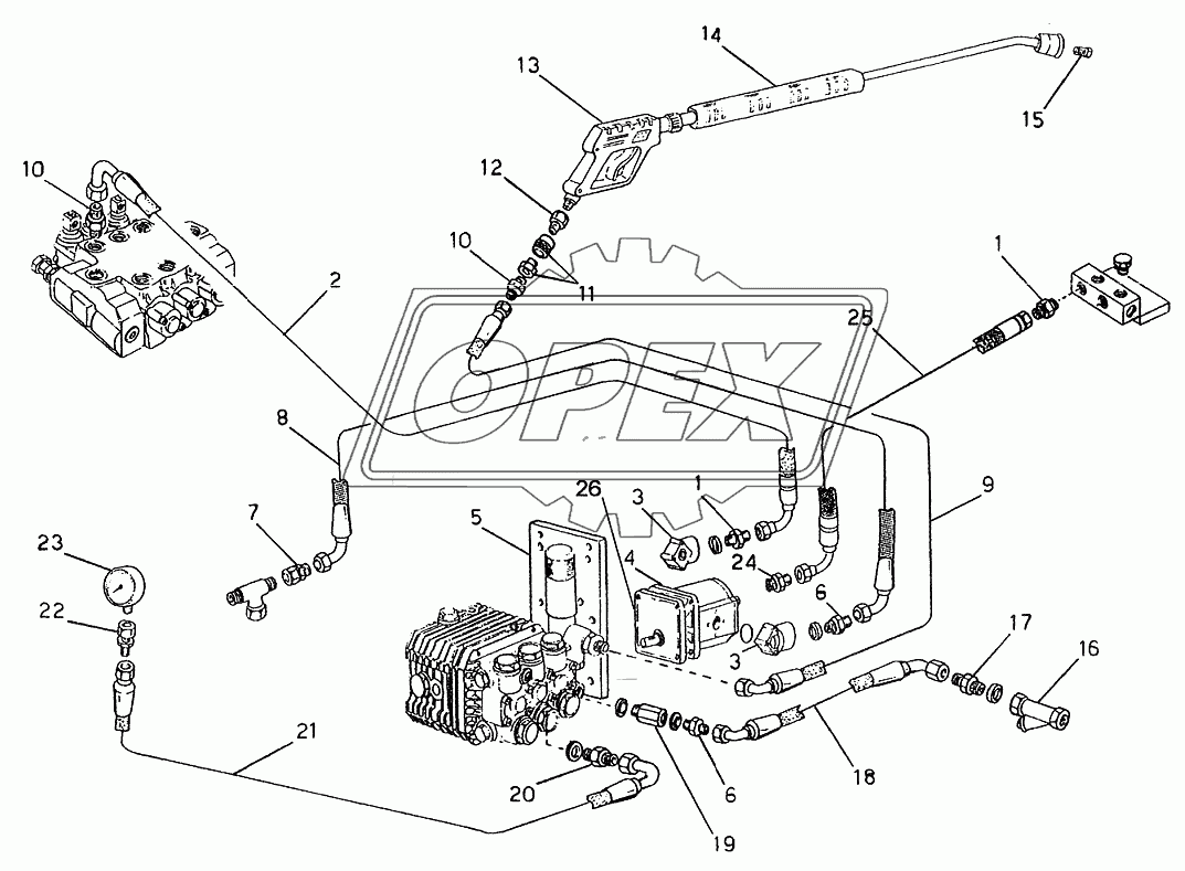 HIGH PRESSURE WATER PUMP PLANT