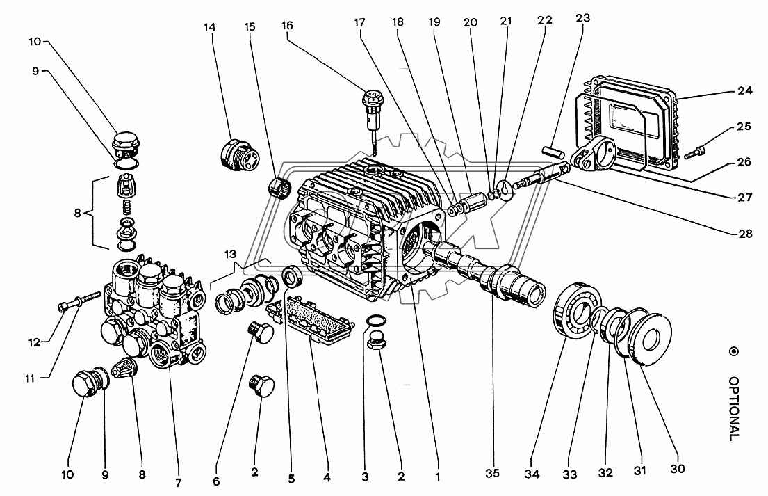 HIGH PRESSURE WATER PUMP