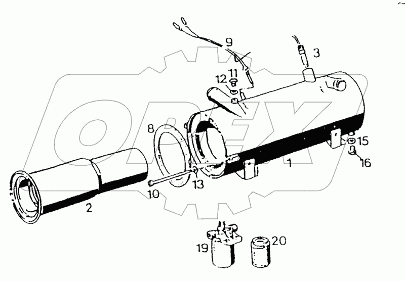 Тепловодное отопление EBERSPACHER D 30 W