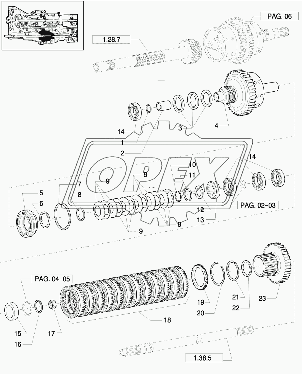 CENTRAL REDUCTION GEARS 1