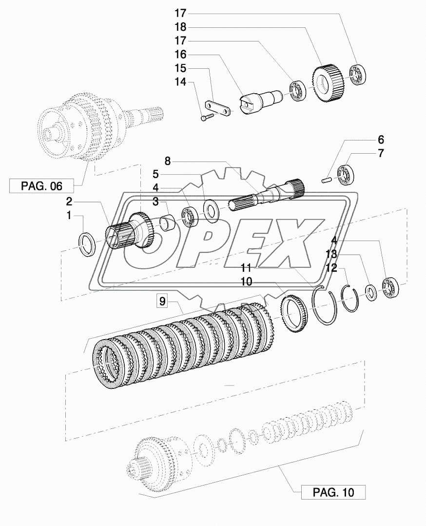 CENTRAL REDUCTION GEARS 9