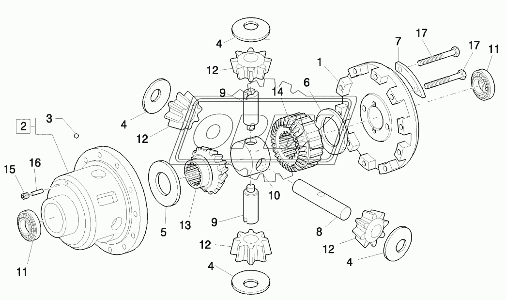 DIFFERENTIAL GEARS