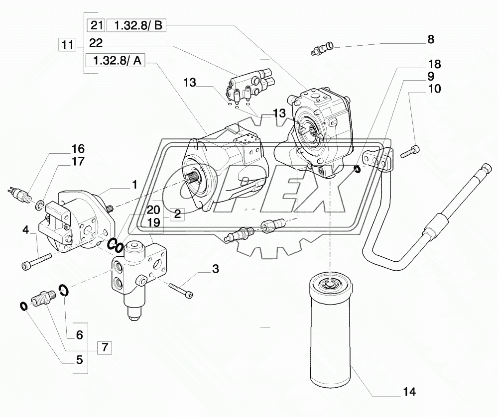 PUMPS FOR HYDRAULIC SYSTEM AND LIFT 6