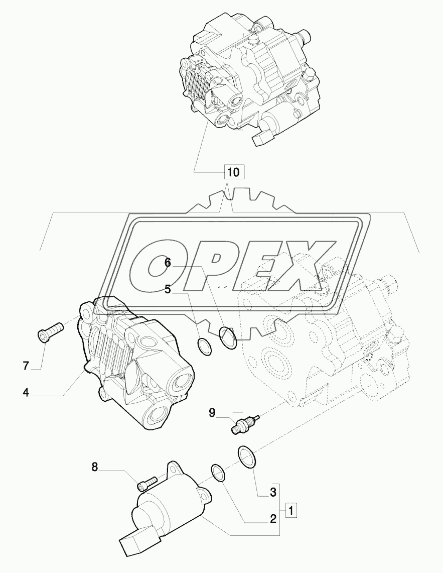 A INJECTION PUMP - COMPONENTS