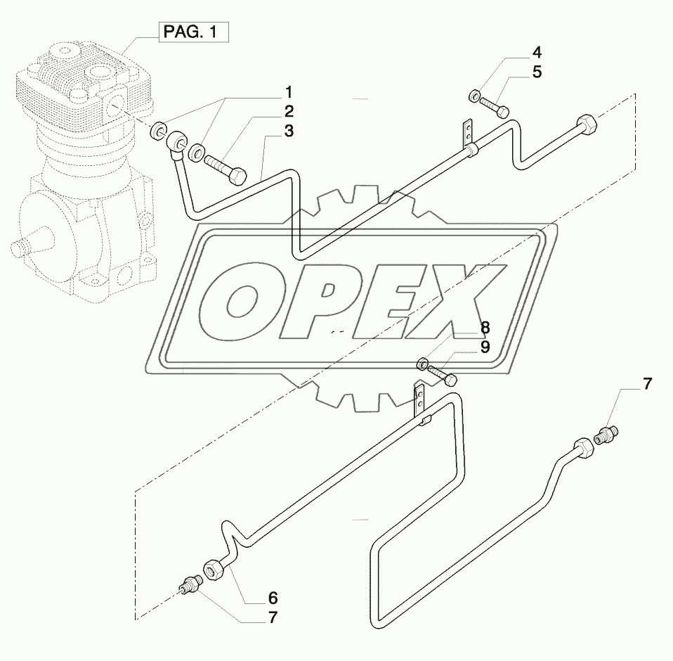 TRAILER AIR BRAKE - PIPES 2