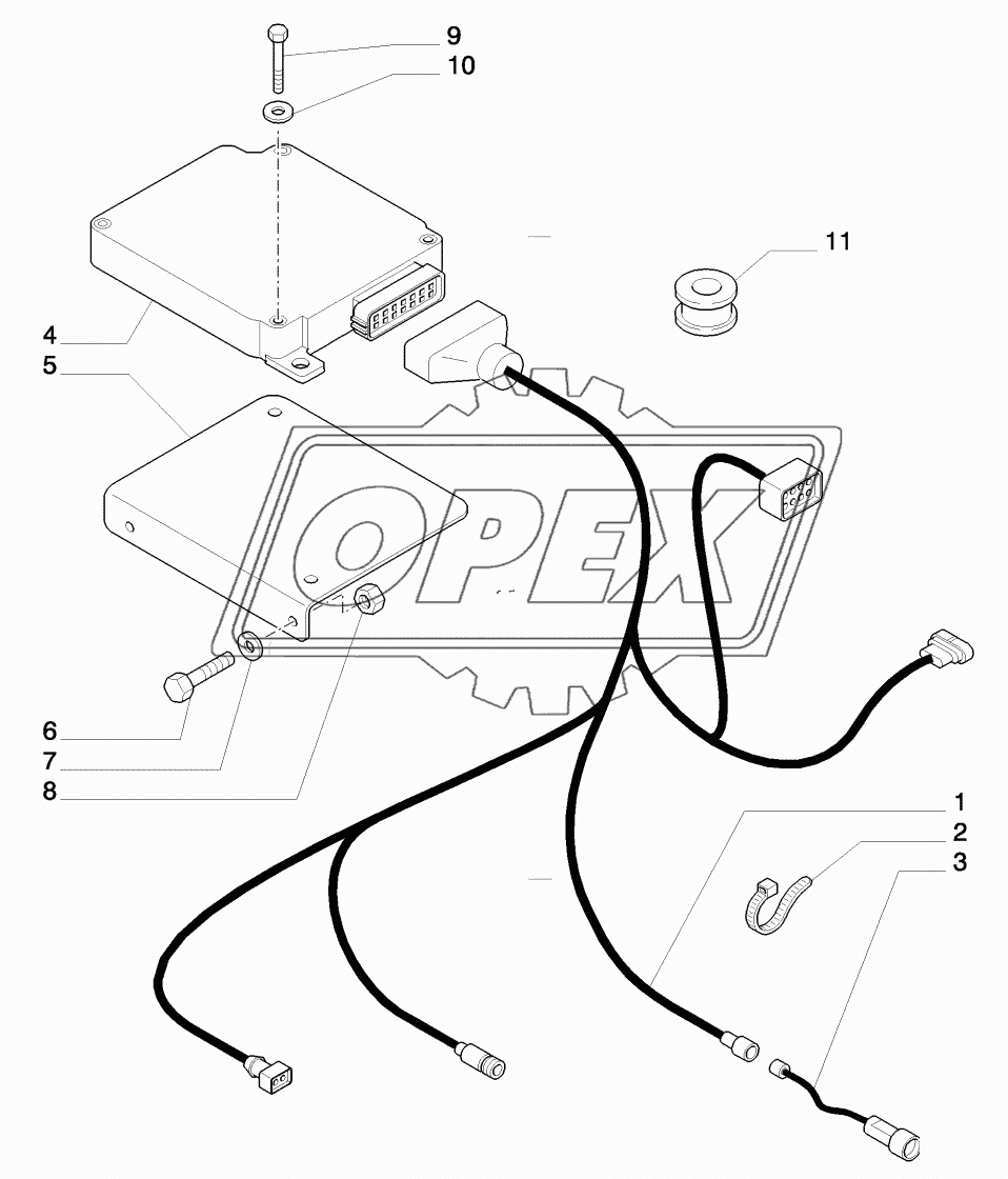 FAST STEERING - AUXILIARY CABLES