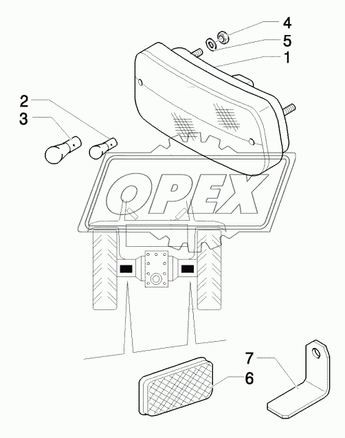 REAR COMBINATION LAMPS