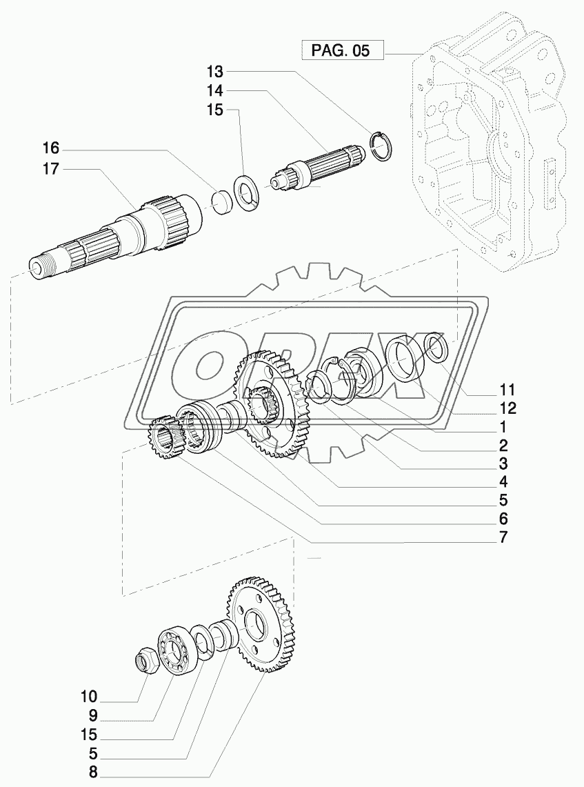 POWER TAKE-OFF 750/1000 RPM 1