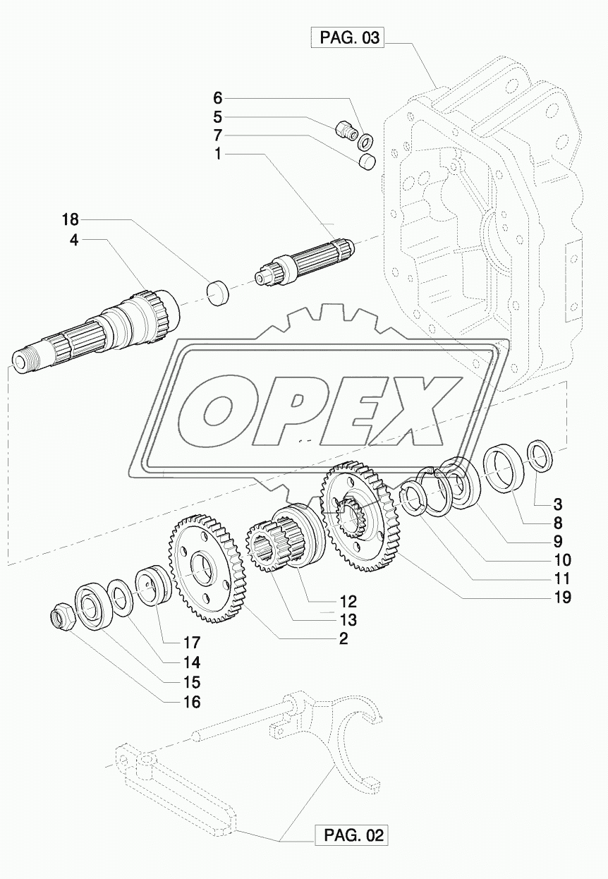 PTO 540/1000 RPM - SHAFTS AND RELEVANT PARTS
