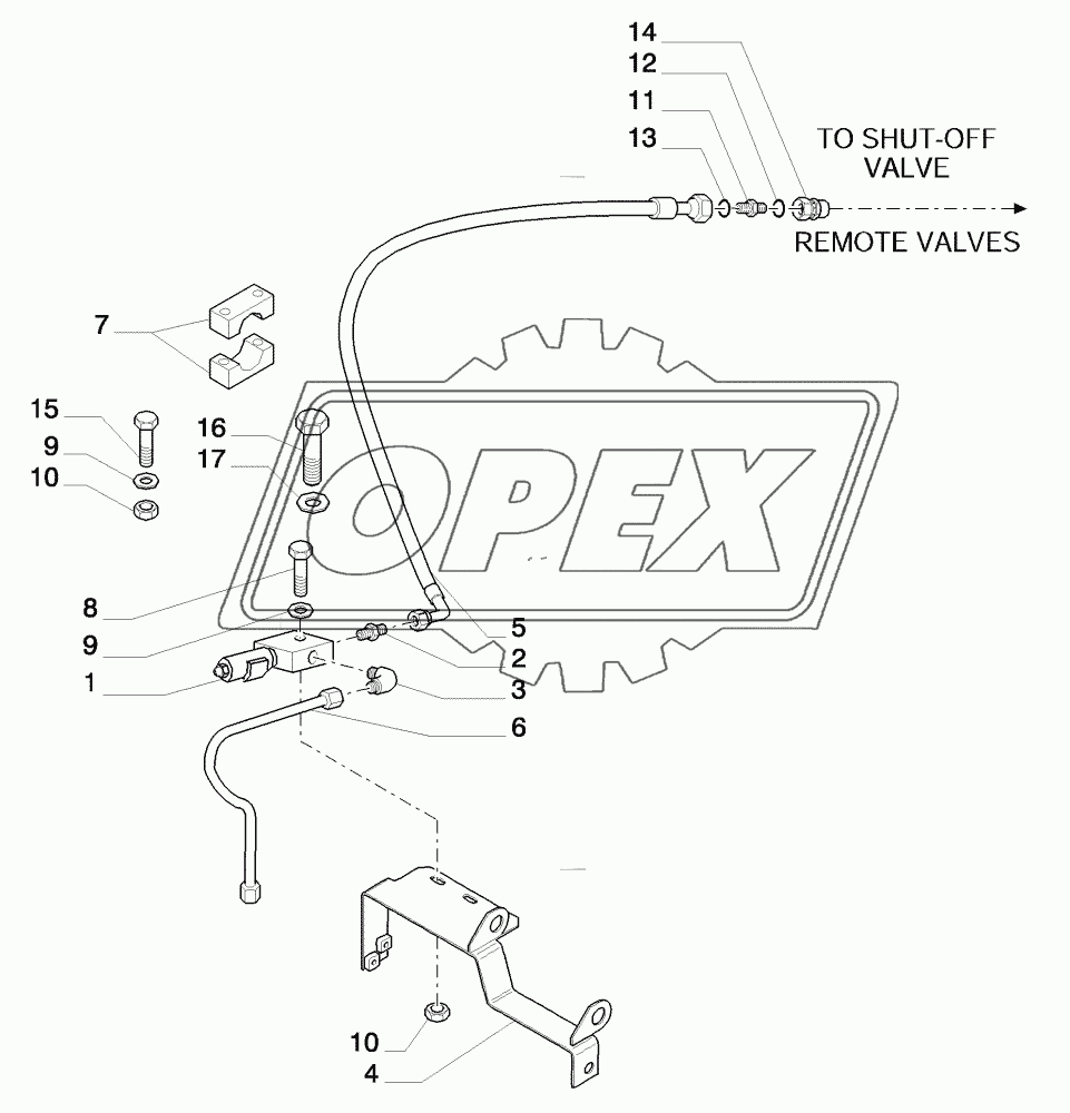 FRONT LINKAGE FOR SUPERSTEER AXLE