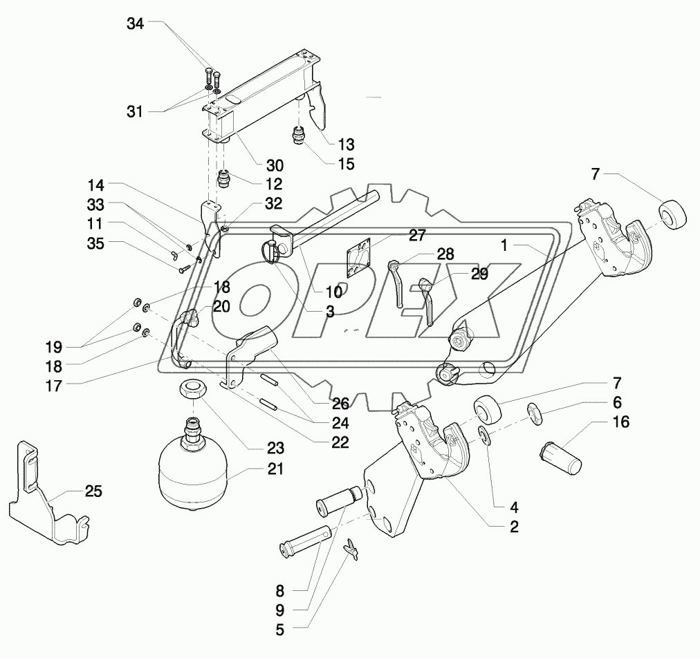 FRONT LINKAGE 3