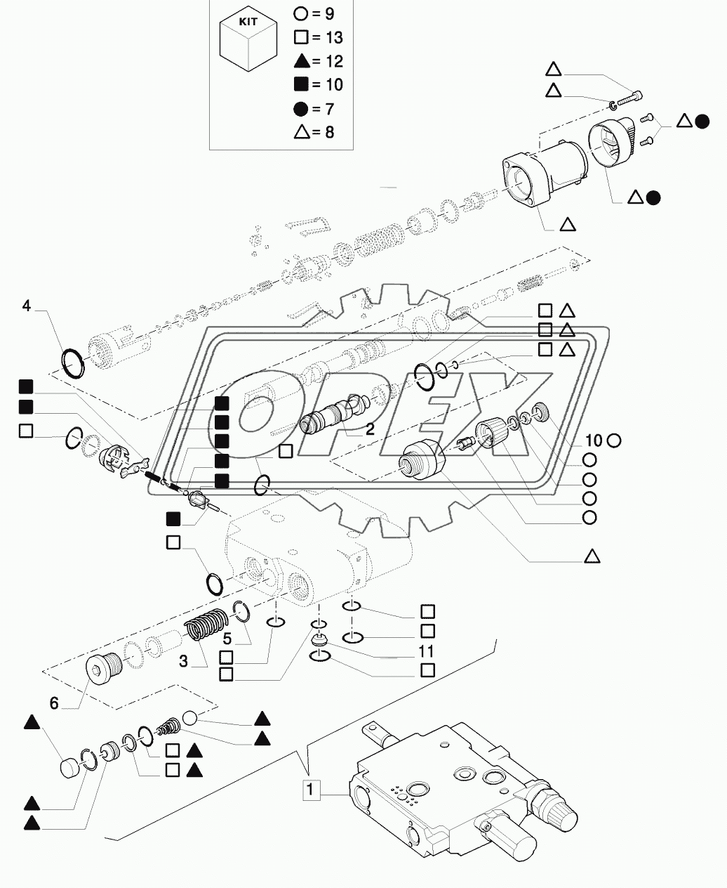 VALVE CONTROL - BREAKDOWN