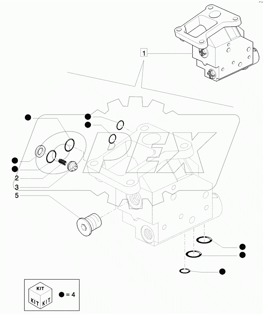 4X ELECTRONIC REAR REMOTES