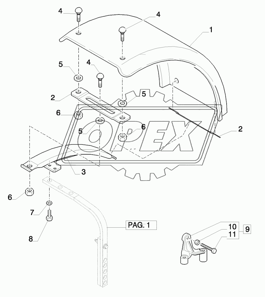 DYNAMIC FRONT FENDERS - FENDERS AND BRACKETS