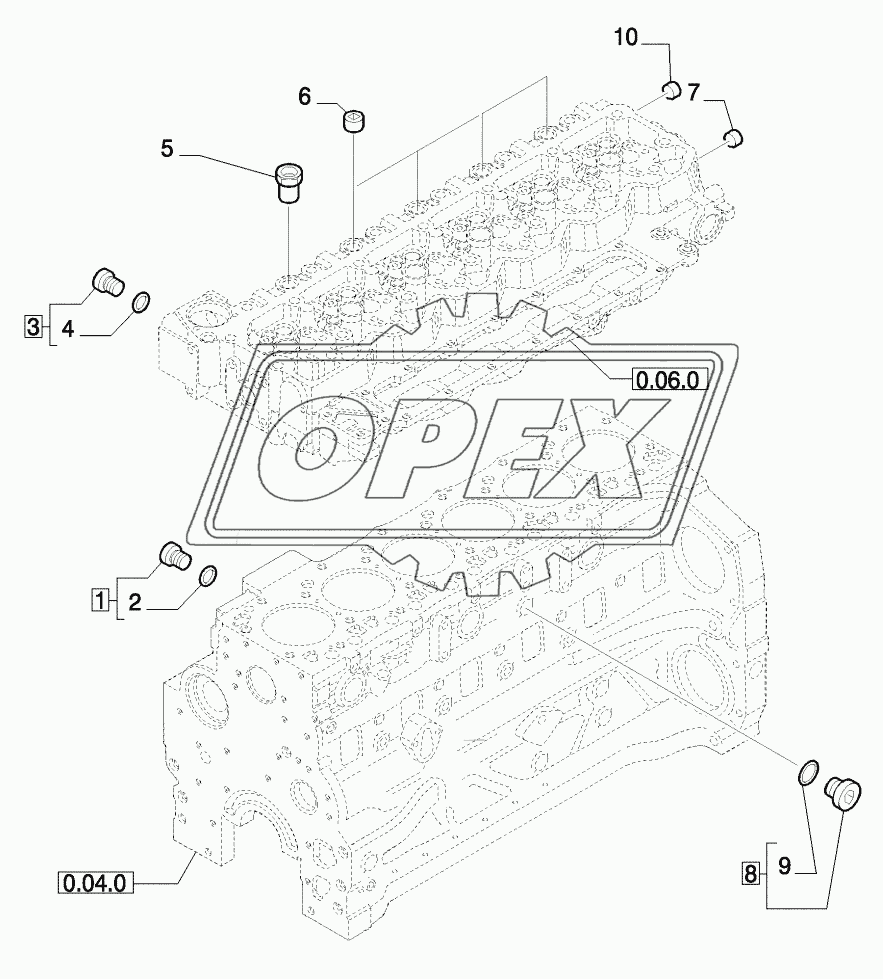 PIPING ENGINE COOLING SYSTEM 2