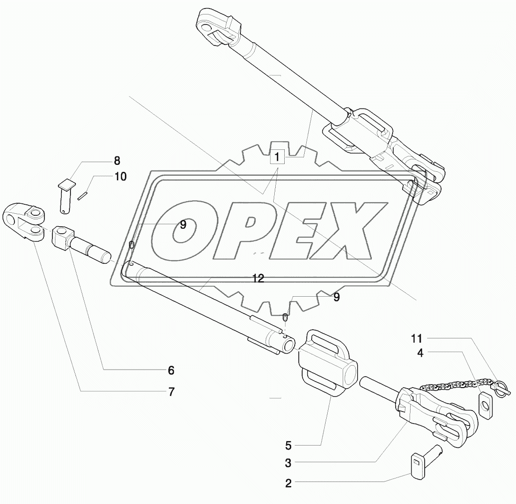 C LIFT LINK ASSEMBLY BREAKDOWN CBM