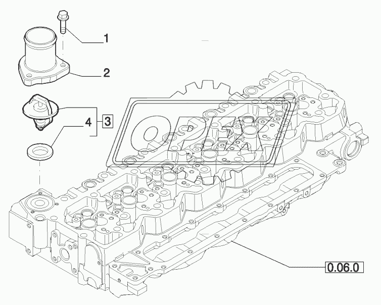 THERMOSTAT ENGINE COOLING SYSTEM