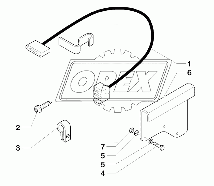 VISCTRONIC FAN HARNESS