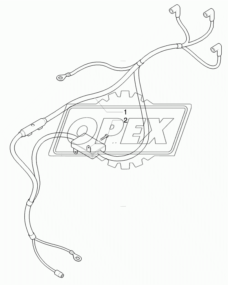 BATTERY TO CAB SUPPLY CABLE