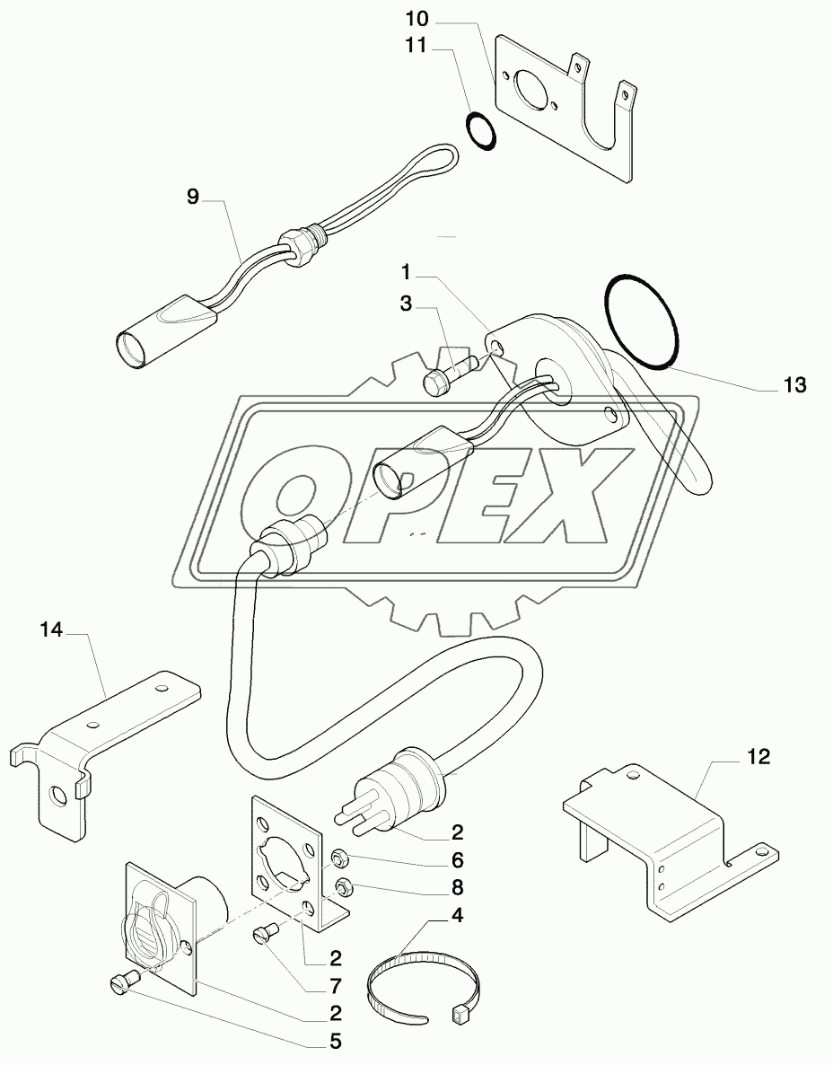 ENGINE BLOCK AND TRANSMISSION HEATER, 240 V