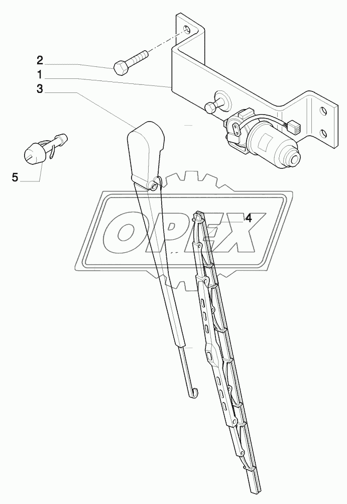 FRONT WINDSHIELD WIPER