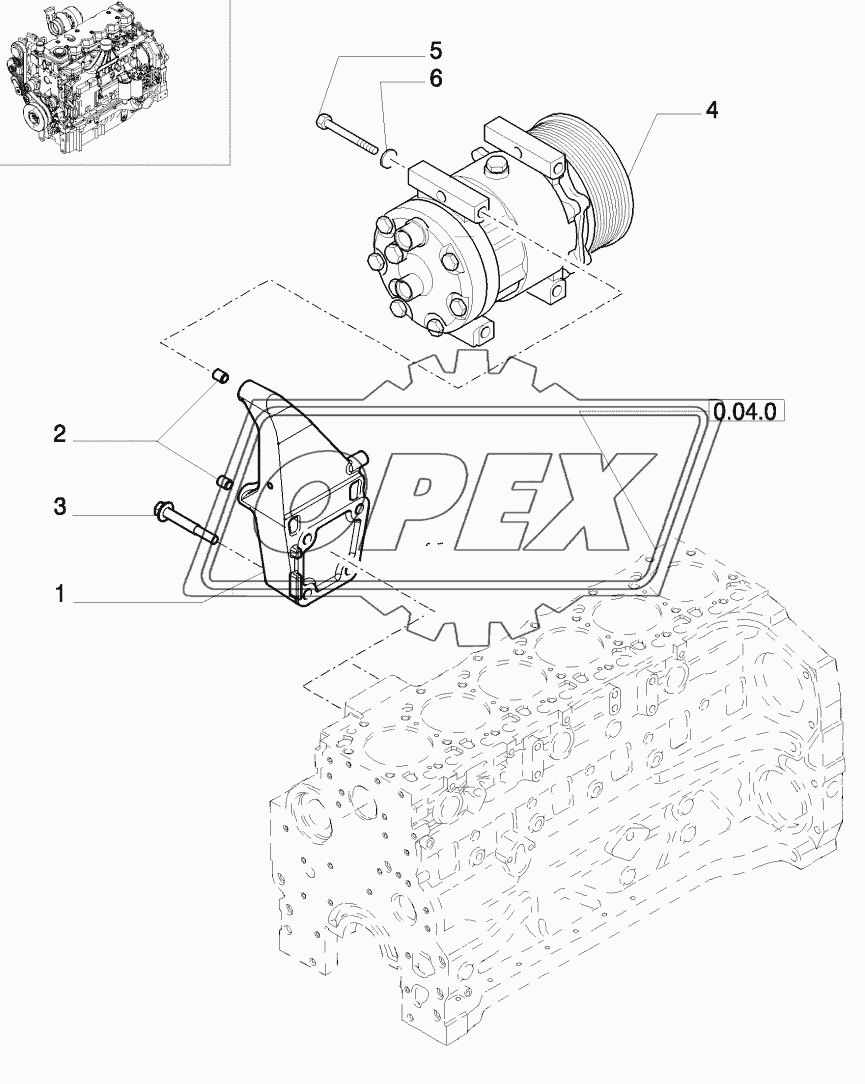 COMPRESSOR, AIRCOND