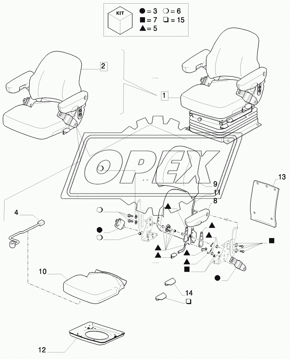 SEAT - BREAKDOWN 1