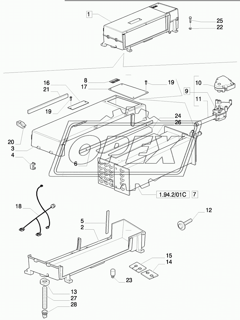 AUTOMATIC CLIMATE CONTROL - AIR CONDITIONER - BREAKDOWN - D5488